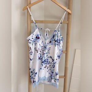 In Bloom Satin Slip Nightgown